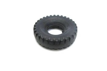 DINKY TOYS pneu noir 21mm cranté bande carrée
