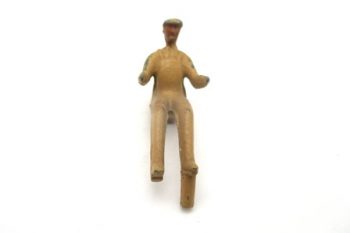 DINKY TOYS conducteur Tan d'origine pour tracteur, bulldozer
