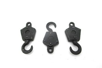Lot de 3 crochets pour grue