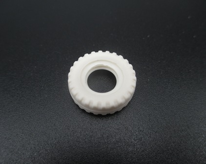 DINKY TOYS pneu blanc 17mm cranté